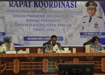 Vokasi Pertanian Kalteng Didorong Cetak SDM Unggul Menuju Swasembada Pangan