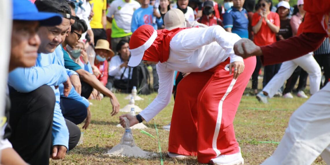 Wagub Kalteng Buka Lomba Rakyat, Semarakkan HUT ke-81 RI