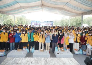 Mahasiswa Terdampak Karhutla Sambut Bantuan 3.500 Paket Pangan dari Pemprov Kalteng