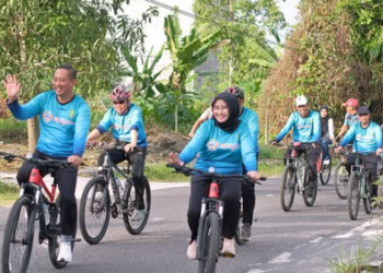 Fun Bike and Adventure Sukamara 2026 Meriah, Bupati Masduki Ajak Masyarakat Hidup Sehat