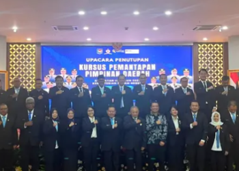 Bupati Masduki Hadiri Penutupan Kursus Pemantapan Pimpinan Daerah Angkatan III