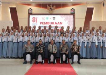 Bupati Masduki Buka Pemusatan Pendidikan dan Pelatihan Paskibraka Sukamara 2026