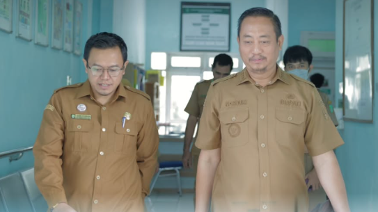 Bupati Masduki Tinjau Langsung Pelayanan di RSUD Nawawi Mahmuda