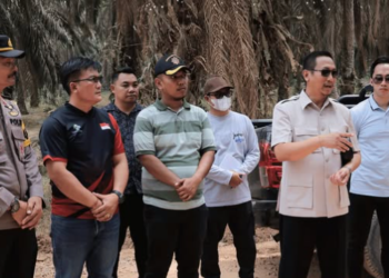 Bupati Masduki Tinjau Rencana Peningkatan Jalan Poros Bangun Jaya–Natai Kondang