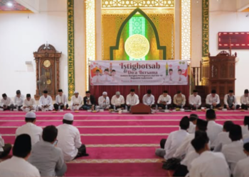 Bupati Sukamara Hadiri Istighotsah dan Doa Bersama Sambut HUT ke-81 RI