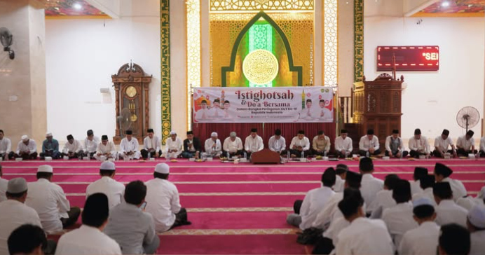 Bupati Sukamara Hadiri Istighotsah dan Doa Bersama Sambut HUT ke-81 RI
