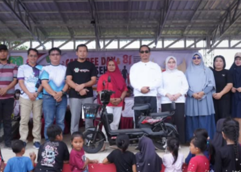 Bupati Sukamara Ajak Warga Permata Kecubung Hidup Sehat Lewat CFD dan Jalan Santai