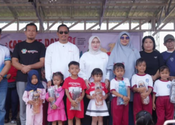 Bupati Sukamara Apresiasi Anak Berprestasi dalam Gebyar Car Free Day