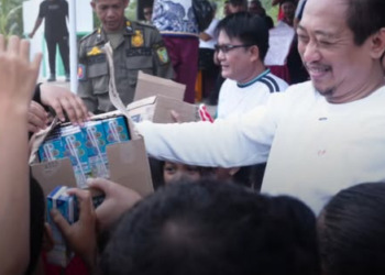 Bupati Sukamara Apresiasi Anak Berprestasi dalam Gebyar Car Free Day