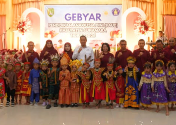 Bupati Sukamara Buka Gebyar PAUD 2026, Dorong Anak Berani Tampilkan Potensi