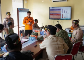 Masduki Dampingi Gubernur Perkuat Sinergi Penanganan Karhutla di Sukamara
