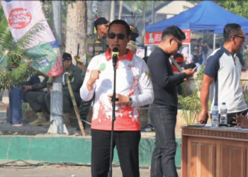 Bupati Masduki Lepas Pawai Pembangunan Sukamara 2026