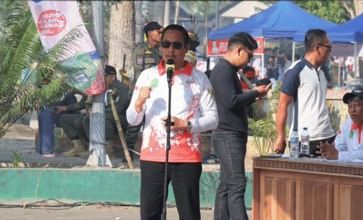 Bupati Masduki Lepas Pawai Pembangunan Sukamara 2026