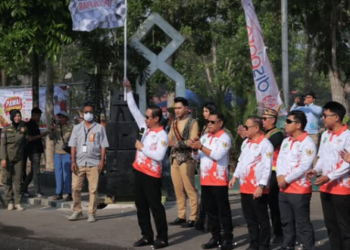 Bupati Masduki Lepas Pawai Pembangunan Sukamara 2026