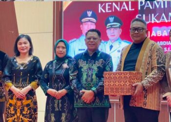 Wakil Bupati Nur Efendi Hadiri Kenal Pamit Kapolres Sukamara