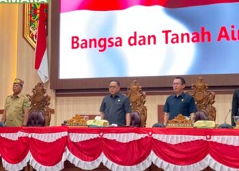 Wakil Bupati Nur Efendi Hadiri Rapat Paripurna ke-7 DPRD Sukamara