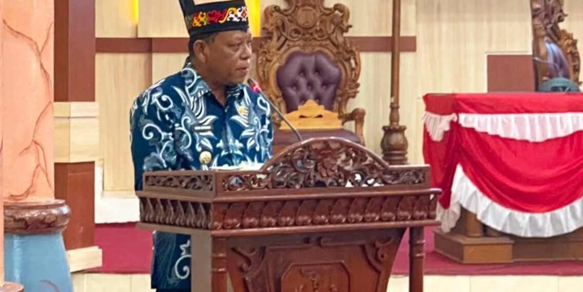 Wakil Bupati Nur Efendi Hadiri Rapat Paripurna ke-3 DPRD Sukamara