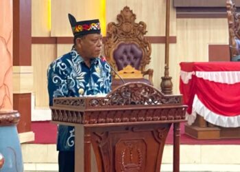 Wakil Bupati Nur Efendi Hadiri Rapat Paripurna ke-3 DPRD Sukamara