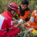 PMI Kobar Backup Medis Tim Karhutla, Warga yang Terdampak Juga Dapat Layanan