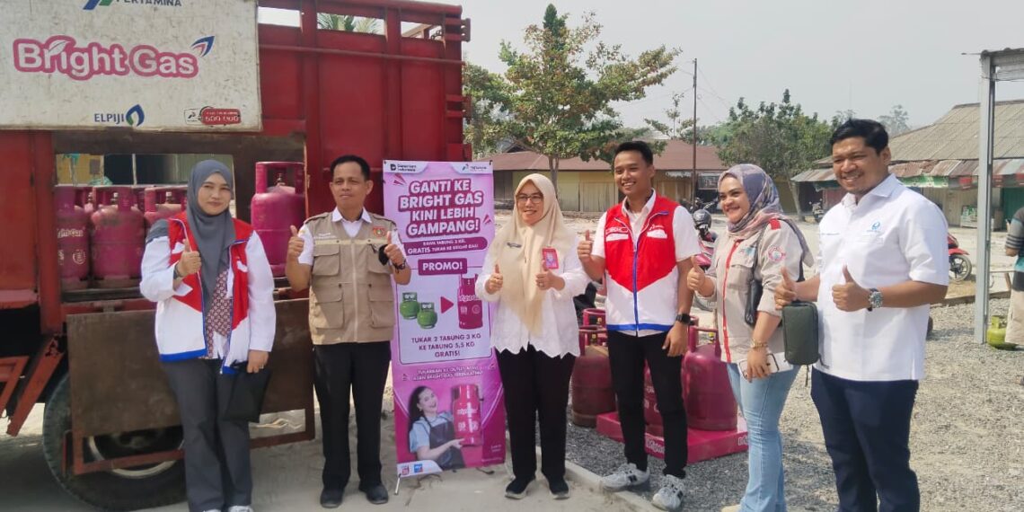 Pertamina Gandeng Disperindag Kobar, Warga Bisa Tukar 2 LPG 3 Kg dengan Bright Gas 5,5 Kg
