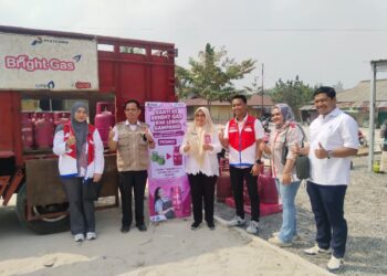 Pertamina Gandeng Disperindag Kobar, Warga Bisa Tukar 2 LPG 3 Kg dengan Bright Gas 5,5 Kg