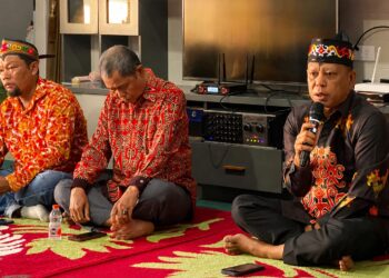 Wakil Bupati Sukamara Hadiri Musyawarah Kedamangan 2026
