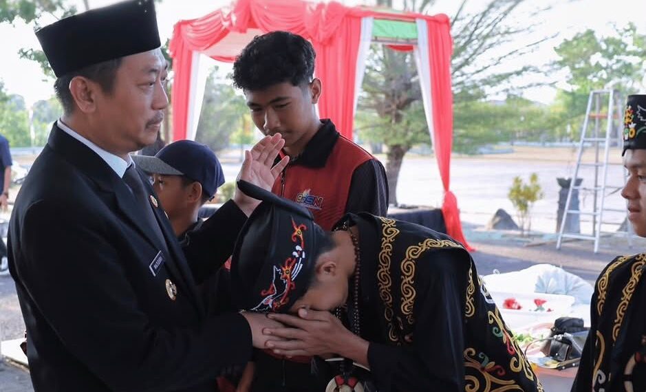 Warga Bukit Sungkai Meriahkan Karnaval Budaya dan Jalan Sehat Sambut HUT RI