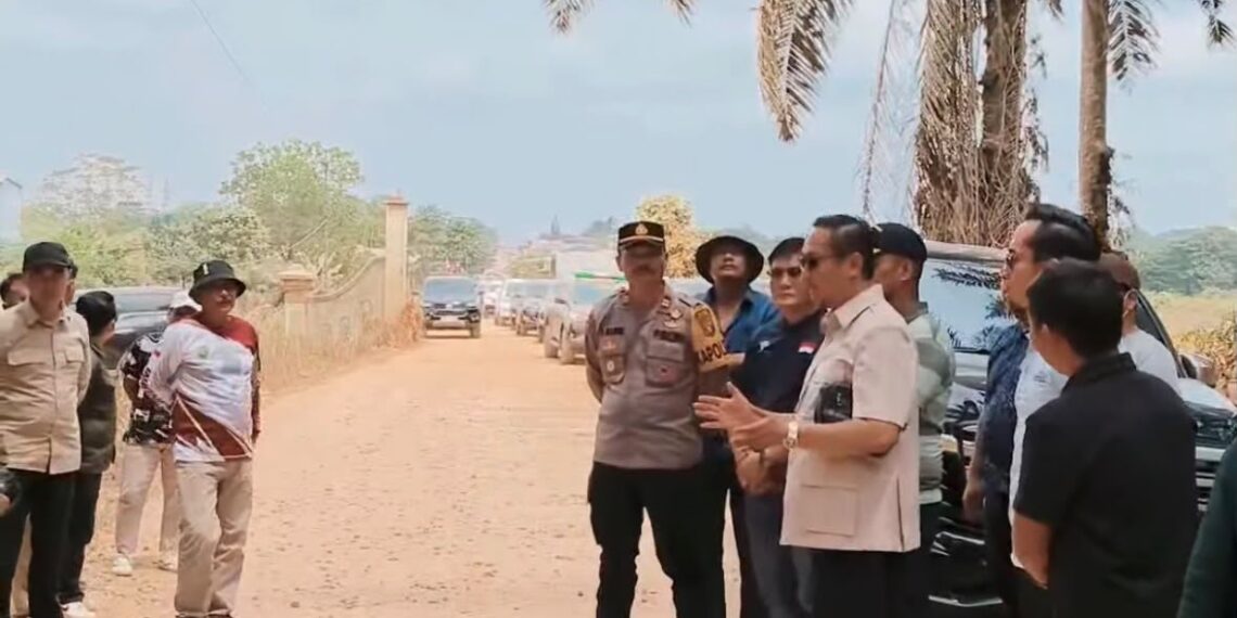 Bupati Sukamara Survei Jalan SP3 Balai Riam–SP4, Sejumlah Titik Disiapkan untuk Peningkatan