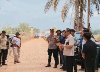 Bupati Sukamara Survei Jalan SP3 Balai Riam–SP4, Sejumlah Titik Disiapkan untuk Peningkatan