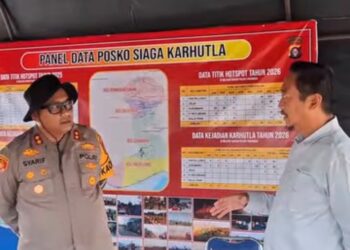Operasi Skala Besar Penanganan Karhutla Digelar di Sukamara