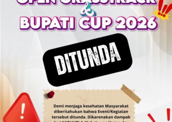 Open Grasstrack dan Bupati Cup 2026 di Sukamara Ditunda Akibat Karhutla