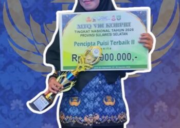 Bupati Sukamara Apresiasi Urai Dewi Arlianti, Raih Juara II Pencipta Puisi Terbaik MTQ VIII KORPRI Nasional