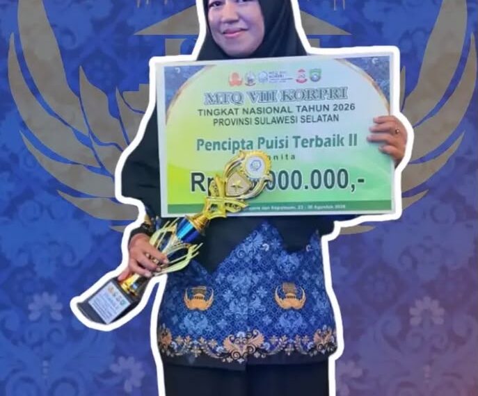 Bupati Sukamara Apresiasi Urai Dewi Arlianti, Raih Juara II Pencipta Puisi Terbaik MTQ VIII KORPRI Nasional