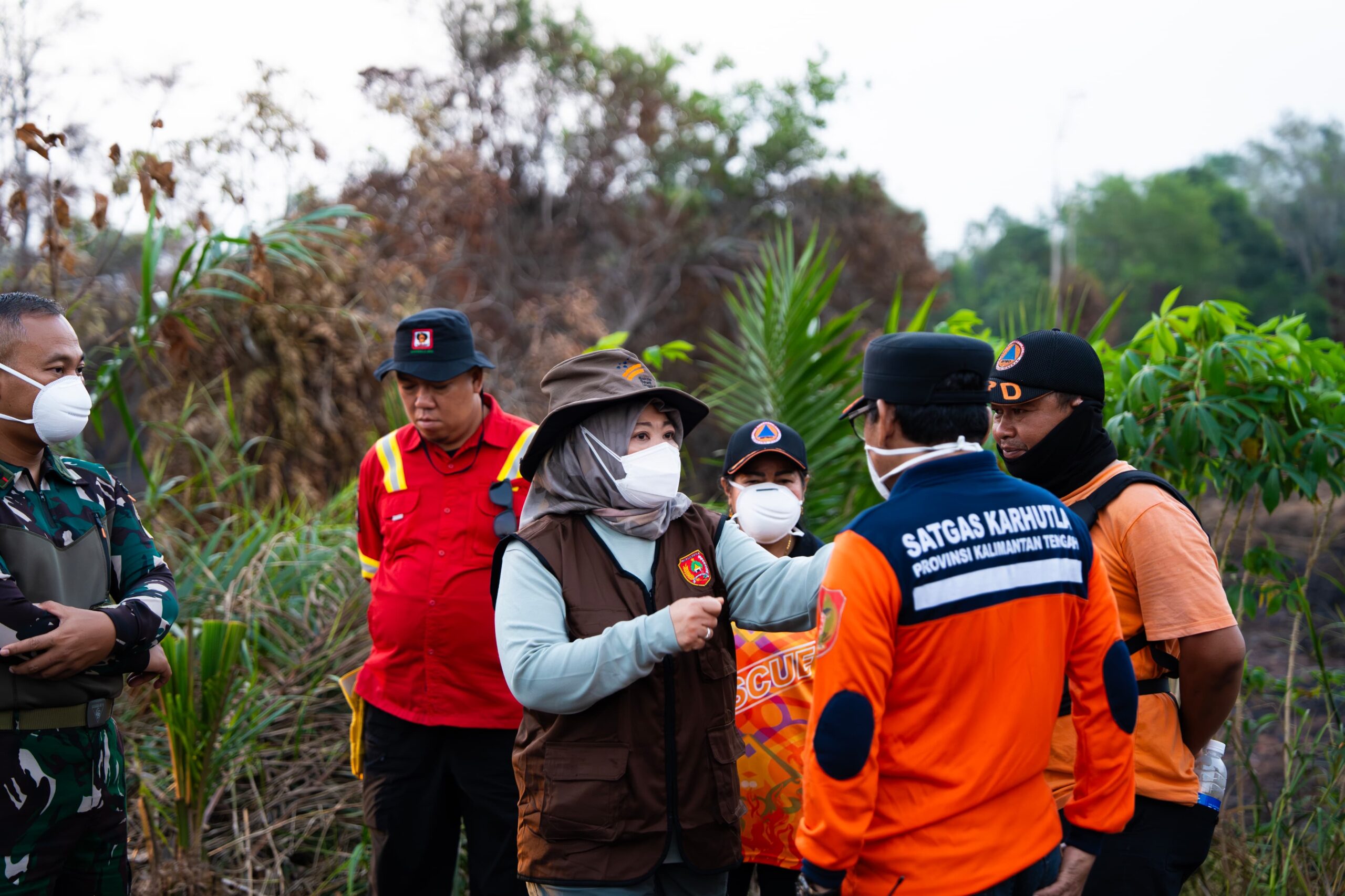 Bupati Kobar Tegaskan Penanganan Karhutla dan Pelayanan kepada Warga Terdampak Kabut Asap Berjalan Penuh Tanpa Jeda