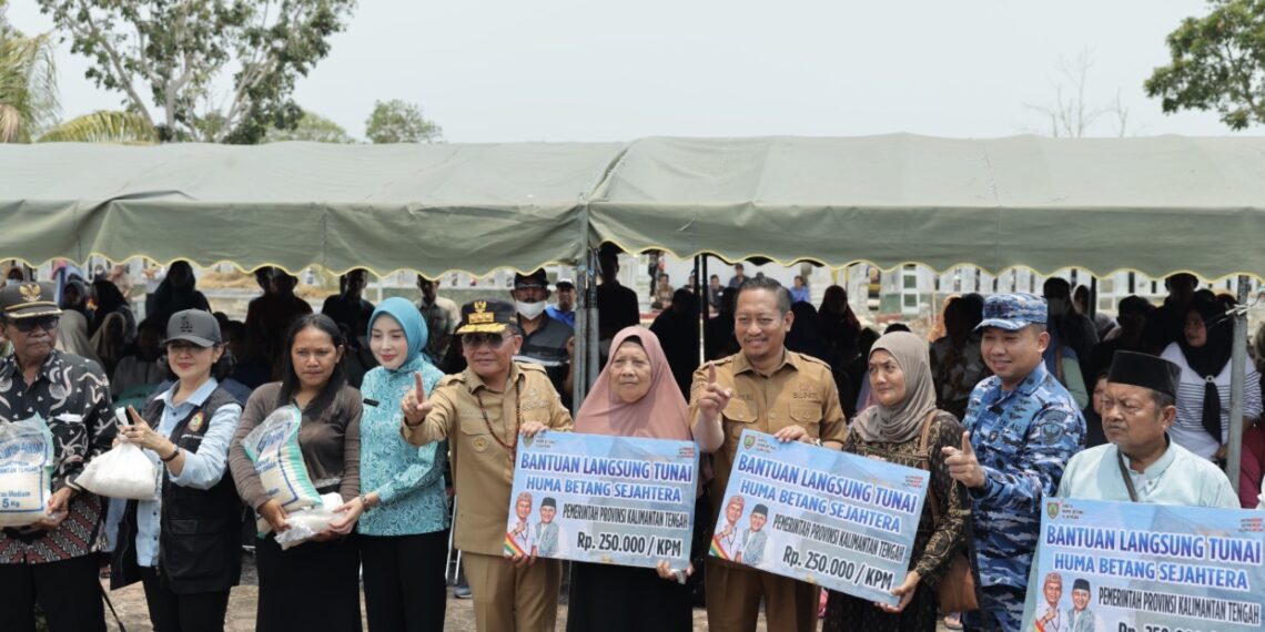 Warga Sukamara Terima Bantuan Pangan, KHBS hingga Layanan Kesehatan dari Pemprov Kalteng