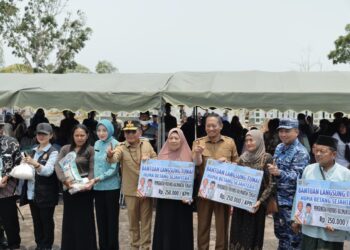 Warga Sukamara Terima Bantuan Pangan, KHBS hingga Layanan Kesehatan dari Pemprov Kalteng