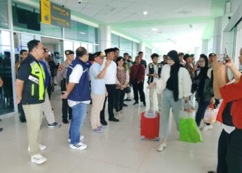 Gubernur Kalteng Tinjau Kesiapan Angkutan Lebaran di Bandara Tjilik Riwut