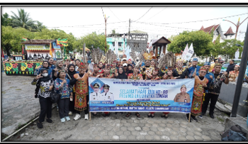DPMPTSP Kalteng Gaungkan Investasi Berbasis Budaya di Karnaval FBIM 2026