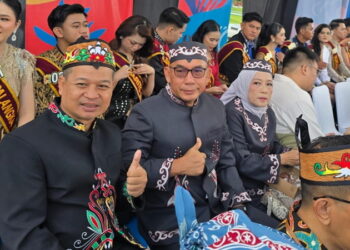Rumah Betang dan Inovasi Jadi Pesan Bapperida di Karnaval FBIM 2026