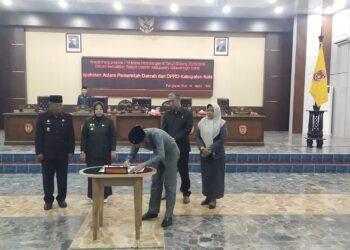 DPRD-Pemkab Kobar Sepakati Perubahan KUA-PPAS, Pendapatan Jadi Rp1,368 Triliun