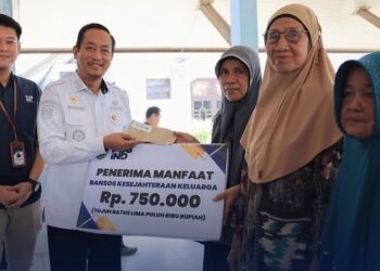 1.021 Keluarga di Sukamara Terima Bansos Tunai Rp750 Ribu